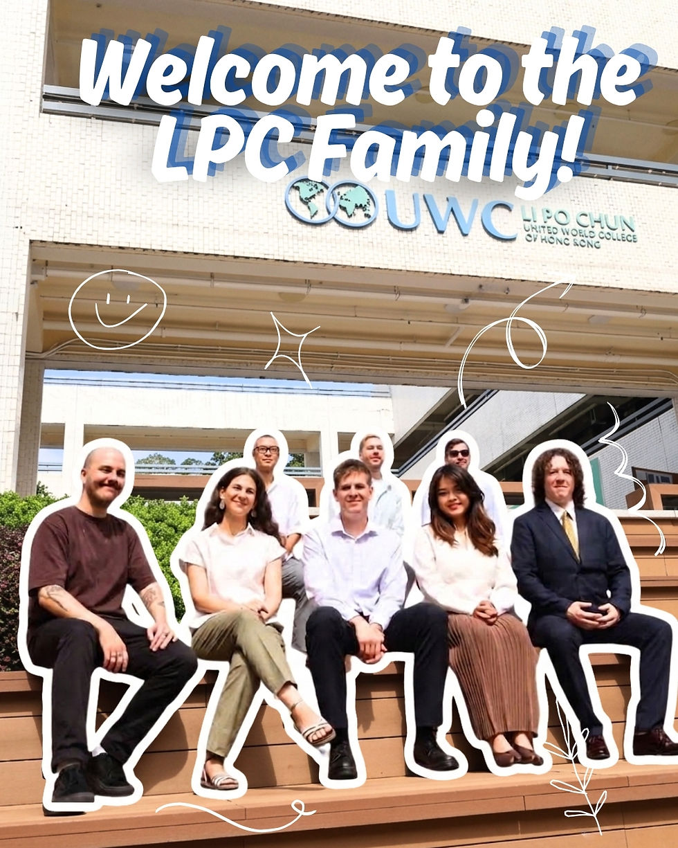 Welcome to the LPCUWC Family: New Faculty Members