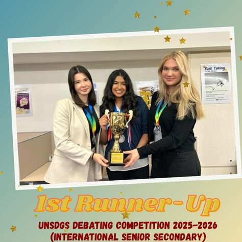 LPC Students Crown 2nd at UNSDGs Debating Competition 2025-2026