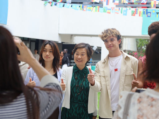 LPCUWC welcomes Hong Kong Secretary For Education, Dr. Choi Yuk-Lin, JP, for Campus visit