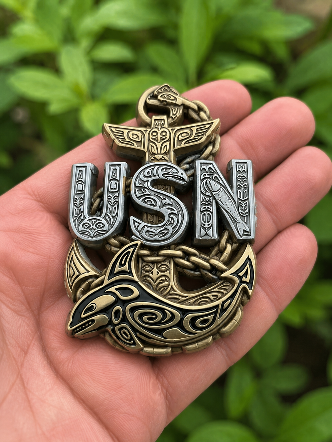Navy Chief Class 133 Challenge Coin