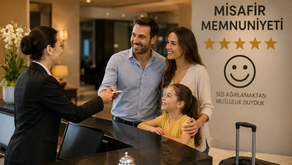  Misafir Memnuniyetinin Sağlanması.