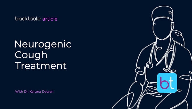 Neurogenic Cough Treatment
