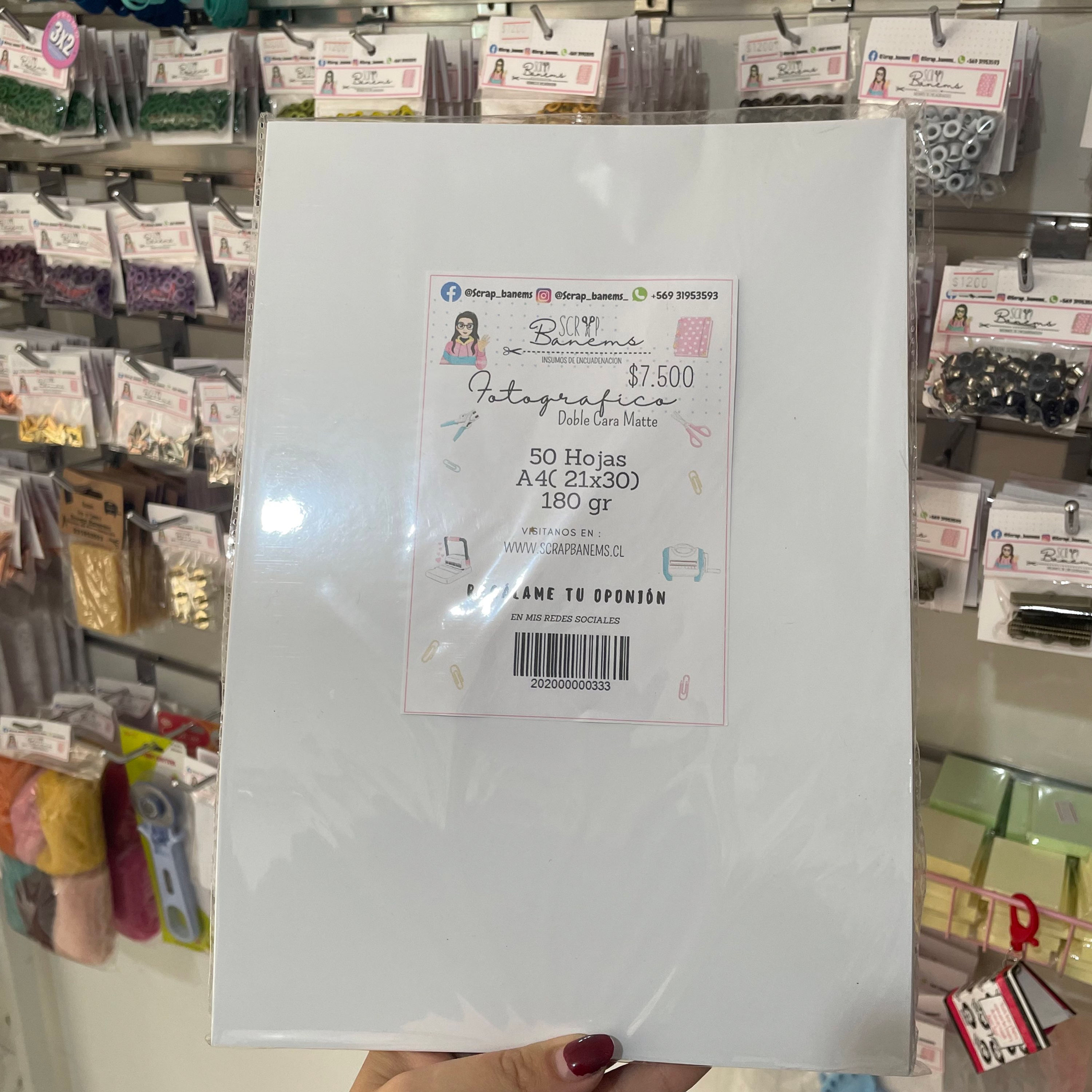 Fotográfico Adhesivo Matte