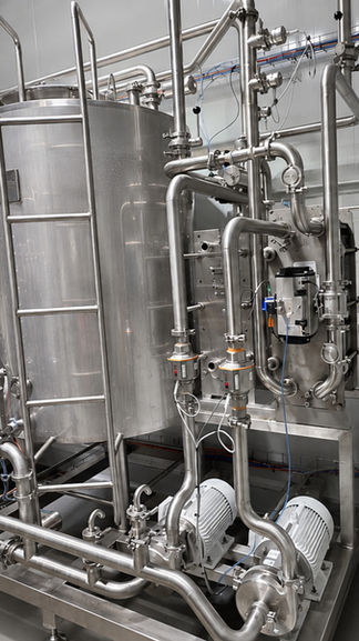 Pantechnology custom modular CIP skid