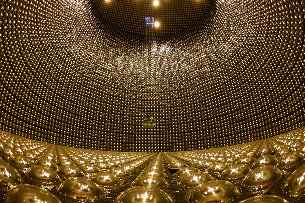 Super-Kamiokande Neutrino Detector located in Japan