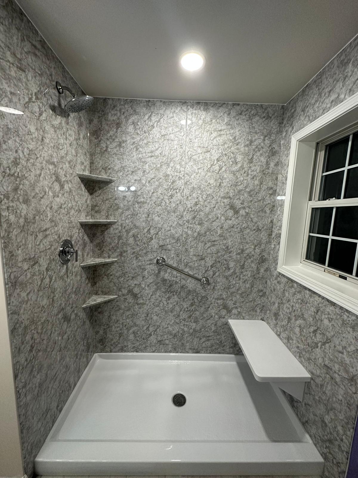Bathroom after renovation