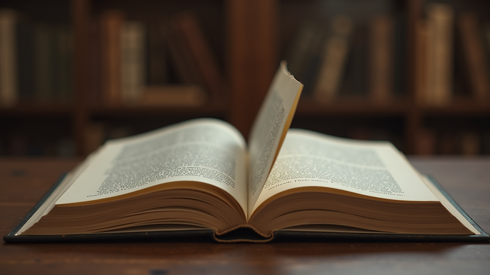 Close-up view of books by female historical figures