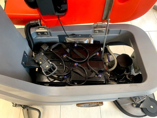 Thumbnail: HAKO B70CL - Walk Behind Scrubber - Battery
