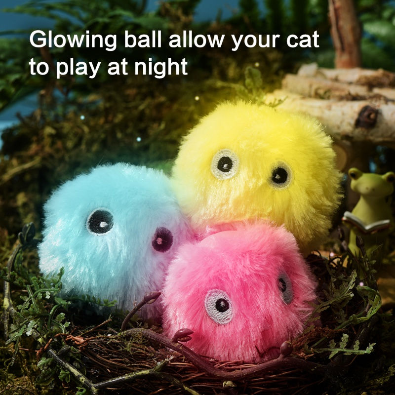 Thumbnail: Pounce Cat Ball — Real Animal Sounds, Touch-Activated