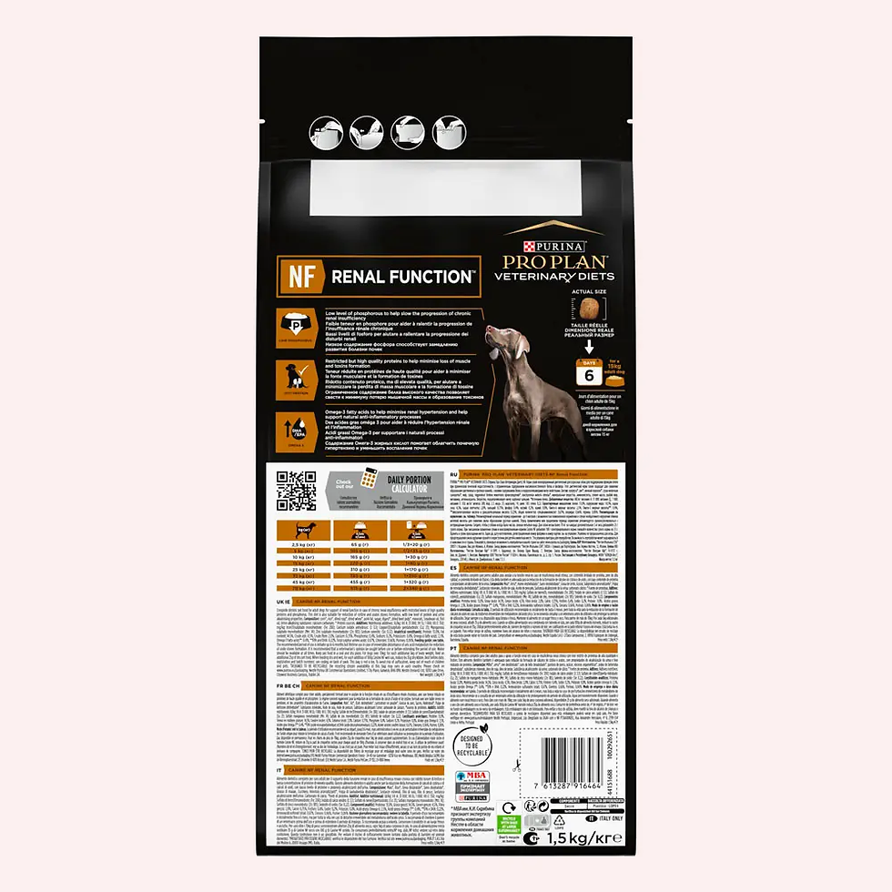 Прев'ю: Сухий корм для собак Pro Plan Veterinary Diets NF Renal Function 1,5 кг