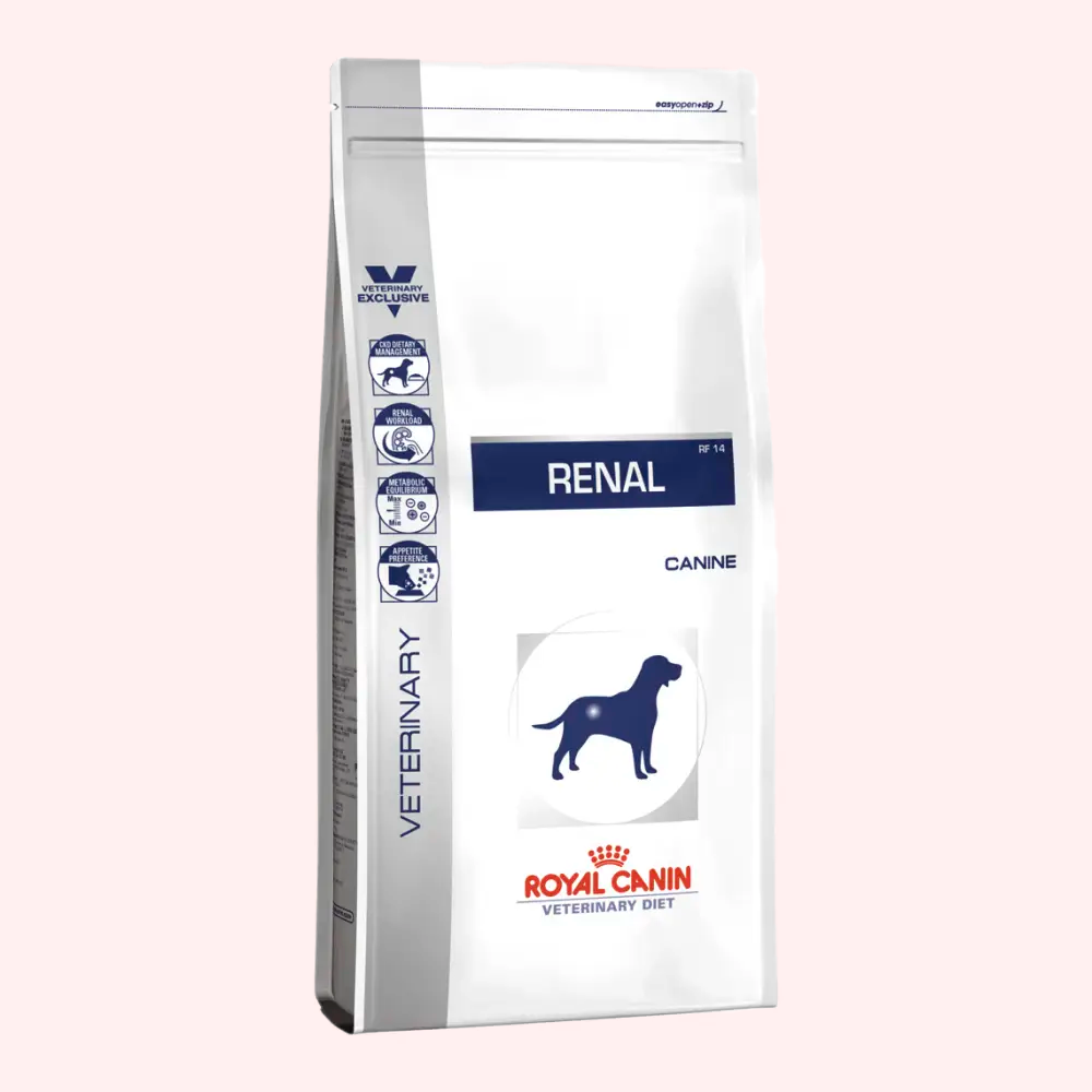 Сухий корм для собак при захворюваннях нирок Royal Canin Renal 2кг домашня птиця