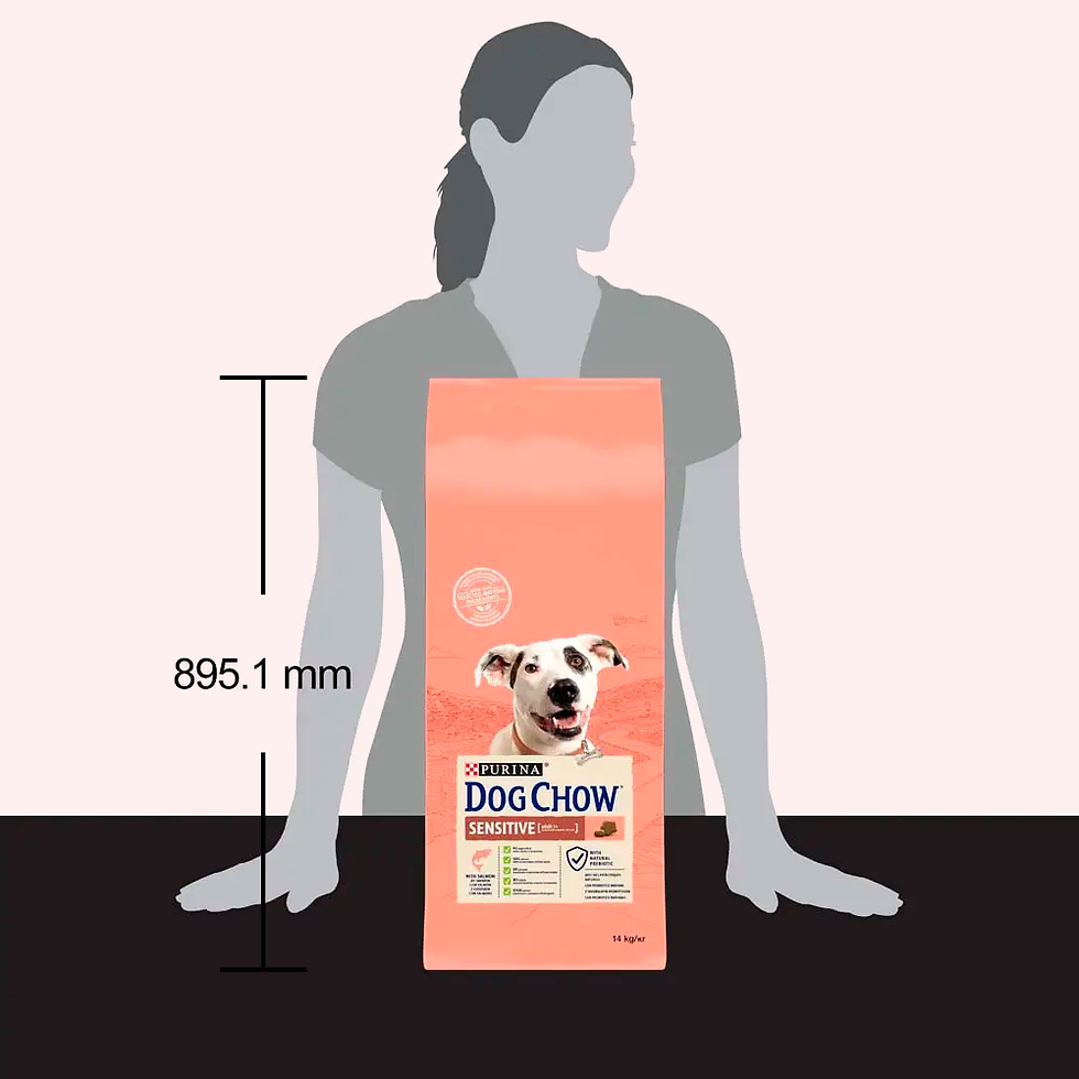 Прев'ю: Сухий корм для дорослих собак із чутливим травленням Dog Chow Sensetive 14 кг