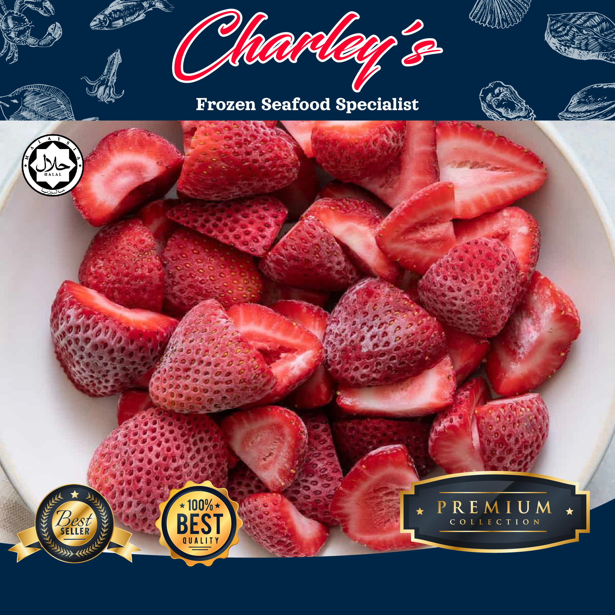 Strawberry Frozen 500G