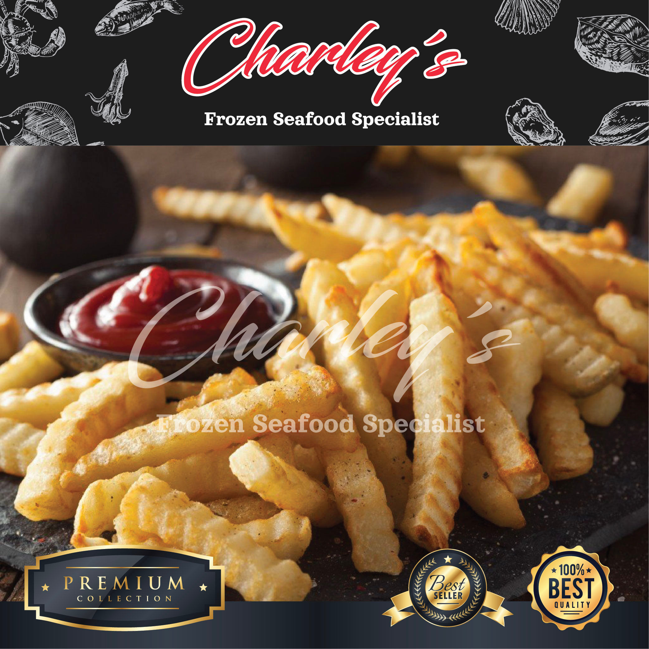 Crinkle Cut Fries