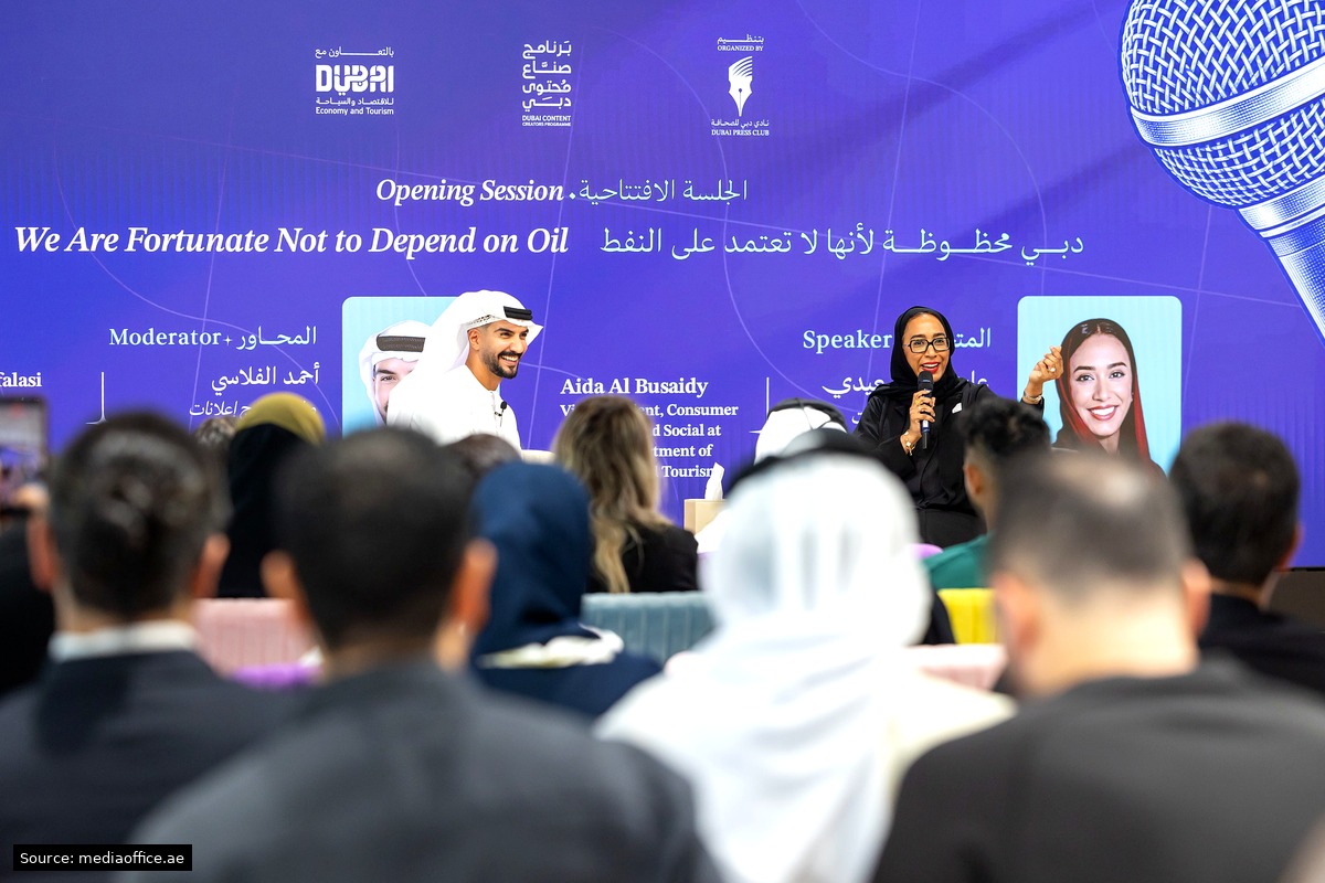 Dubai Content Creators Programme opening session at Dubai Press Club