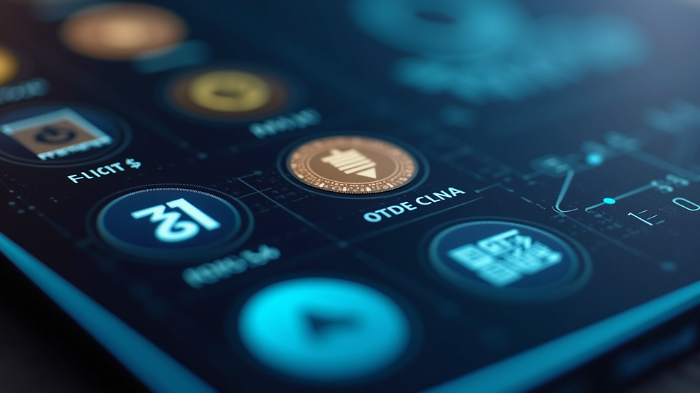 Close-up view of a digital wallet interface showing NFT assets