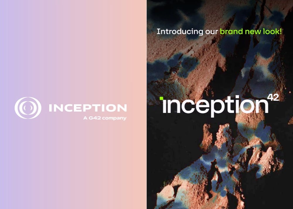 Inception42 UAE AI brand rebrand communications strategy Dubai 2026