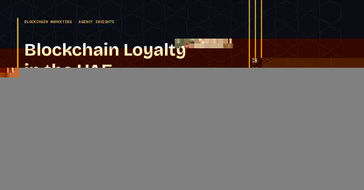 Blockchain loyalty programmes UAE 2026 brand guide — SNXS