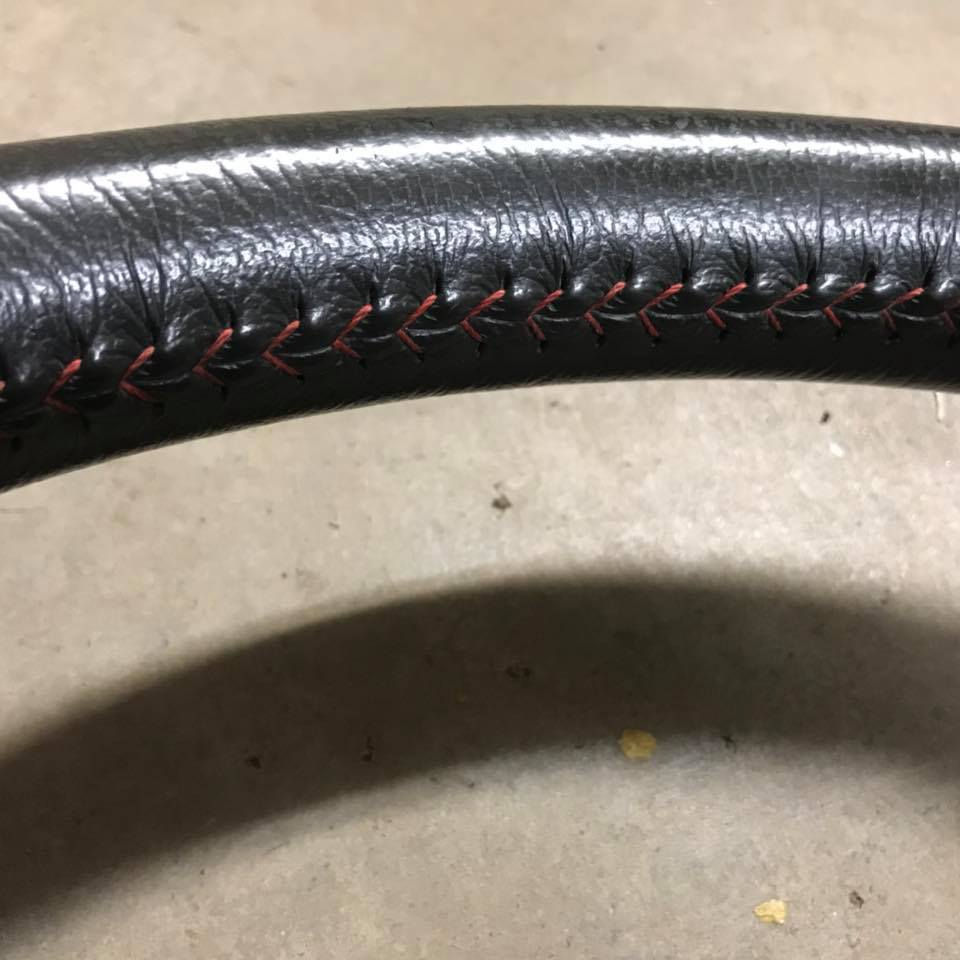 Thumbnail: 2005+ Xterra, Frontier, Pathfinder Leather Steering Wheel