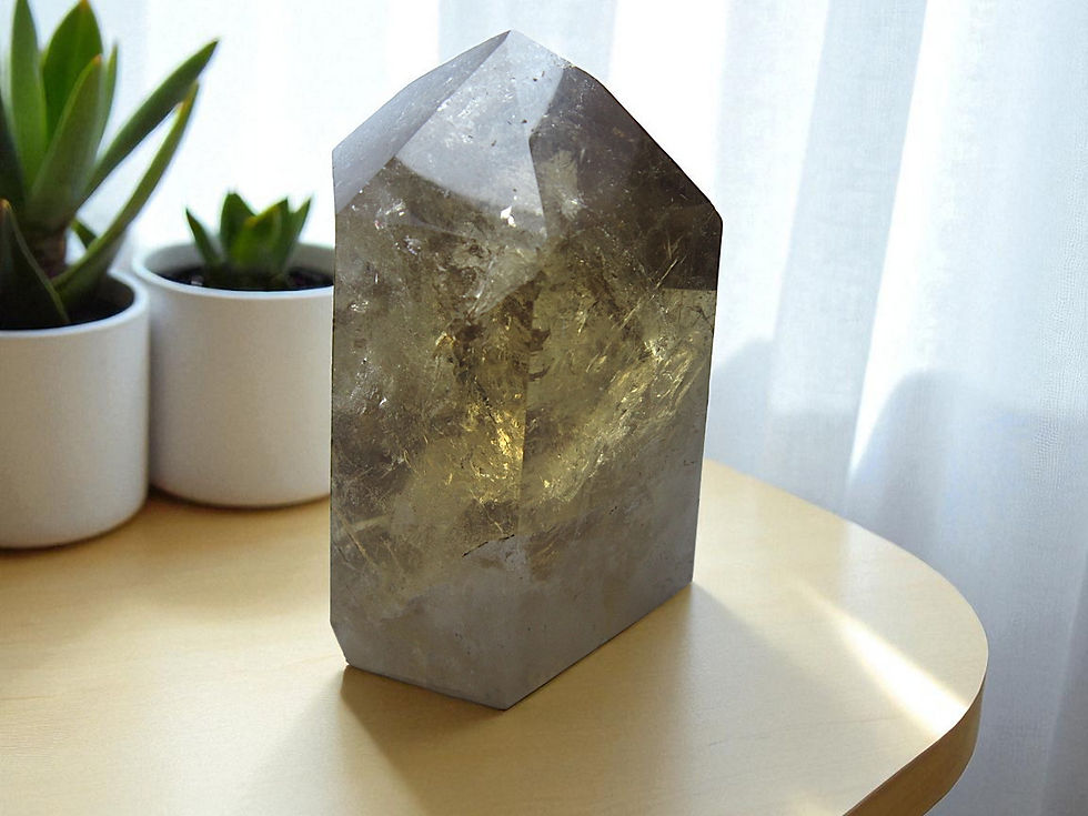 Miniatura: Citrino Lapidado