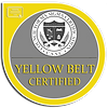 Six Sigma Yellow Belt certification badge