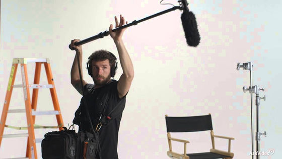 Boom mic Prop Film and News TV rental