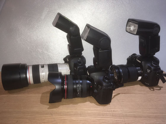 Rent reporters cameras with long lenses