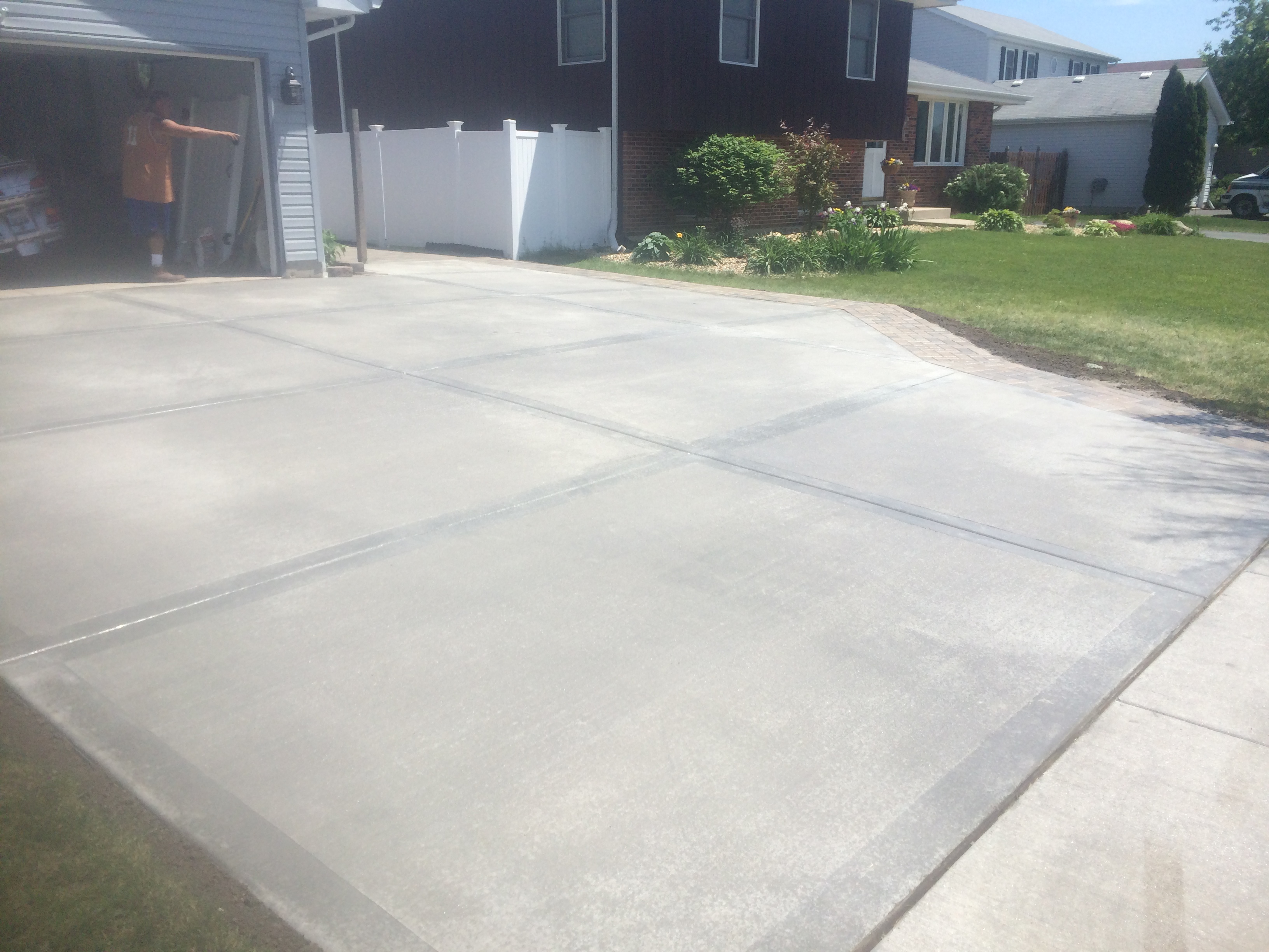 Epoxy and Stain Flooring System