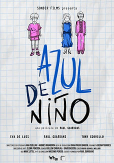 AZUL DE NIÑO, ESPAÑA | 2024, Raul Guardans, Raul Guardans, Ana Cuéllar y Andrés Ribagorda, Raul Guardans, Eva de Luis, Tony Corvillo, Raul Guardans, Meritxell Huertas, Kathy Sey
