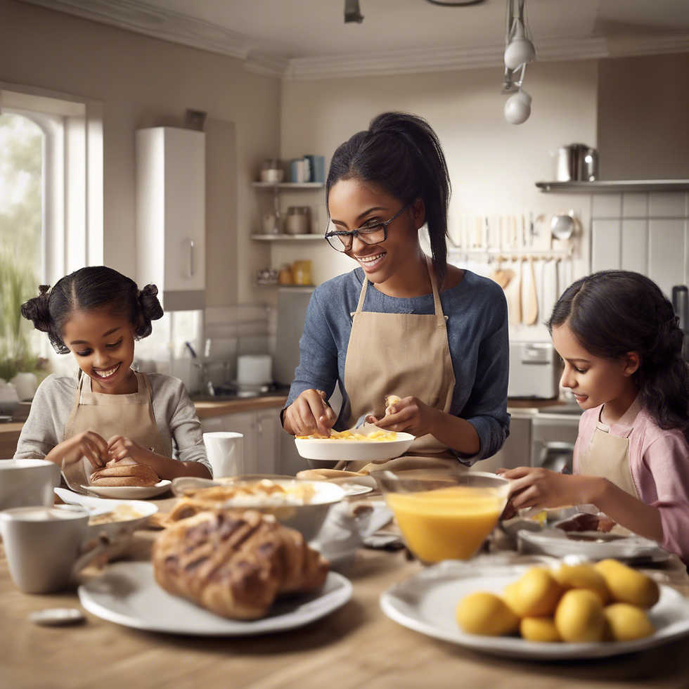 Empowering Girl Bosses: Homemaking Skills Breakfast Challenge