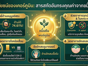 เคอร์คูมิน ขมิ้นชัน ประโยชน์มาก ช่วยอะไรได้บ้าง