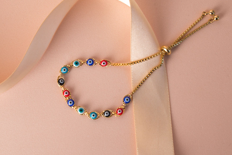 Miniatura: Pulsera Ojos turcos
