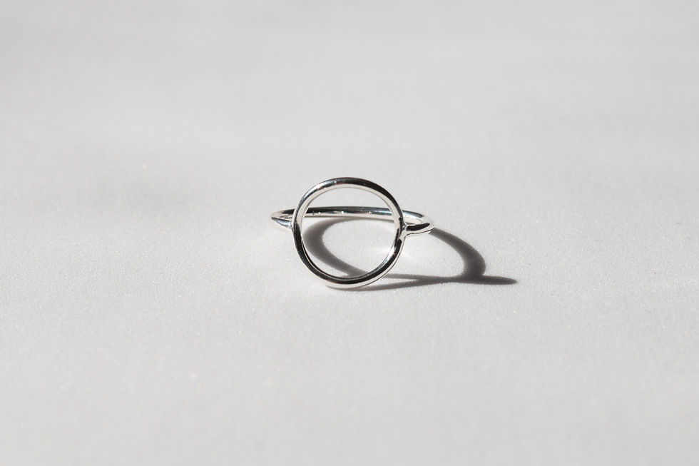 Miniatura: Anillo Círculo plata .925