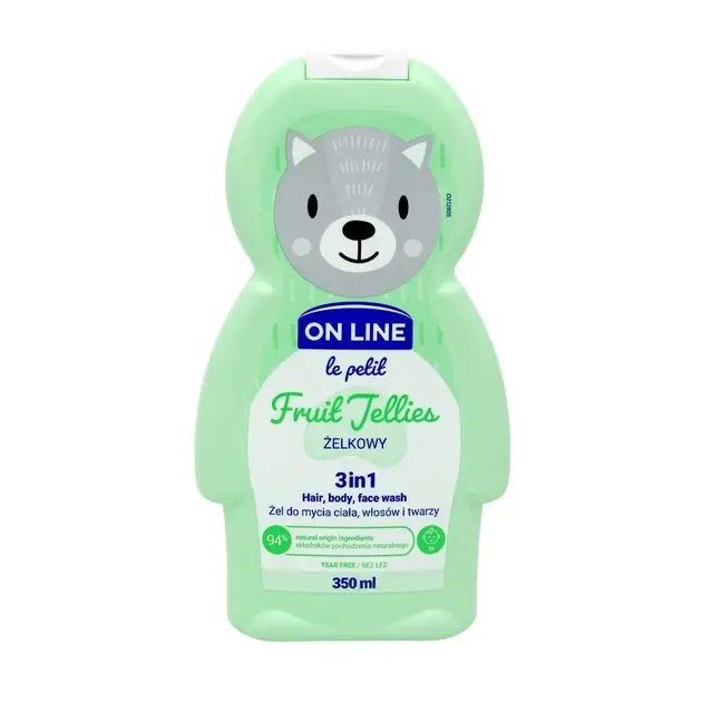 On Line Засіб для тіла та обличчя дитячий Le Petit Fruit Jellies 350 мл