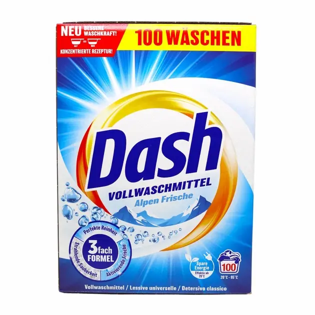 Dash порошок для прання Alpen Frische 5 кг (100 прань)