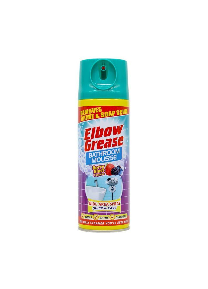 Elbow Grease Мус-піна для чищ. ванної кімнати від вап. нальоту Ягоди 400 мл