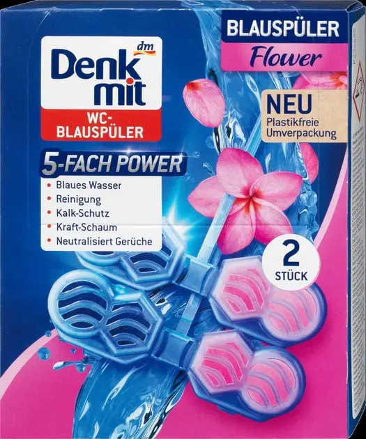 Denkmit туалетний блок для унітазу Flower (2 шт.)