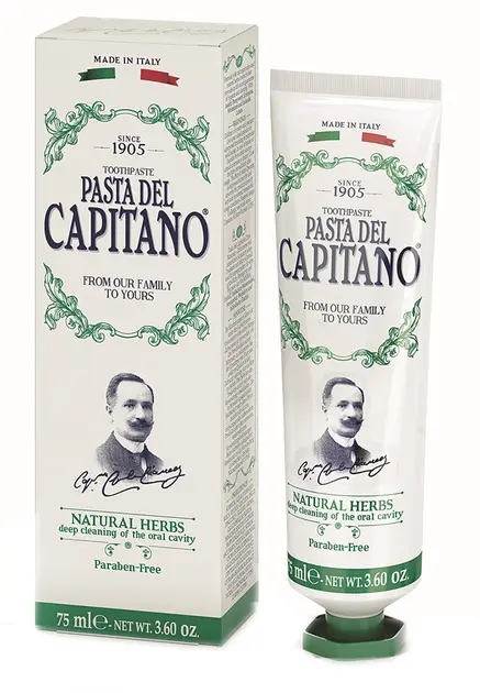 Pasta Del Capitano 1905 зубна паста Natural Herbs 75 мл