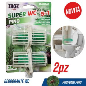 IRGE блок для унітазу в кошику Сосна 2 х 40 г
