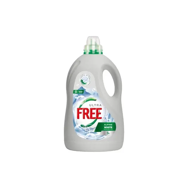 Free Гель для прання Alpine Freshness White 5 л