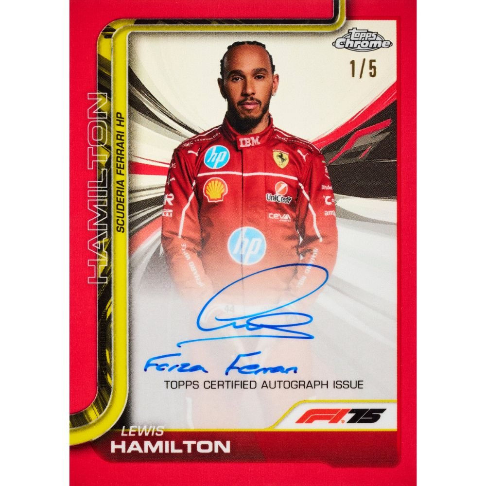 2025 Topps Chrome Formula 1 Blaster Box