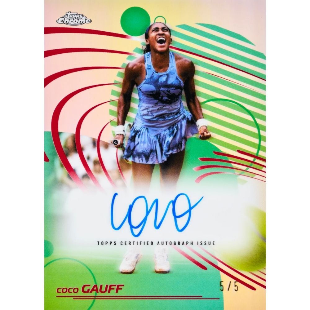2026 Topps Chrome Tennis Delight Box