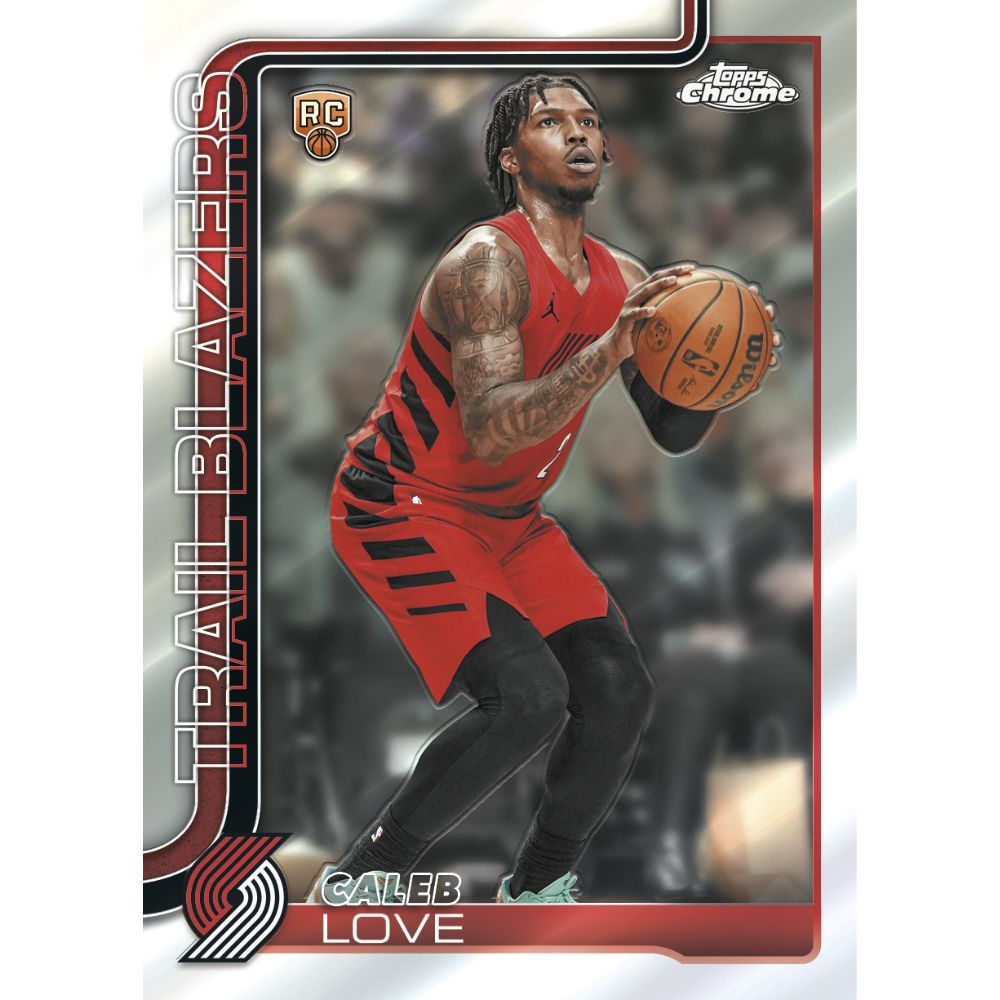 2025/26 Topps Chrome Update Basketball Jumbo Box