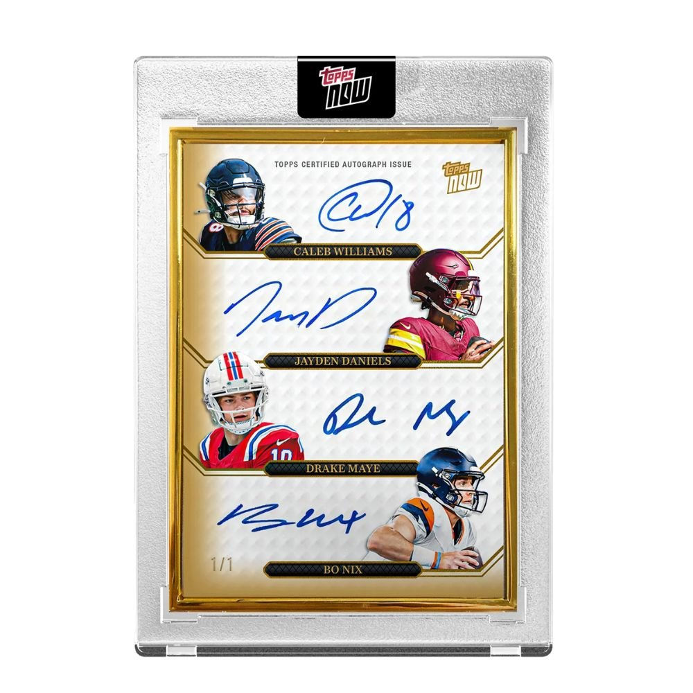 2024 Topps NOW Football Rookie Campaign Quarterbacks Box
