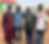 Frank Romero with Nigerian pastors.