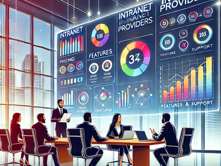 Comparação Completa: Fornecedores de Intranet Corporativa e Seus Diferenciais