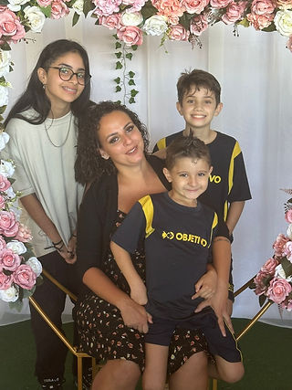 Familía de Aline Ribeiro