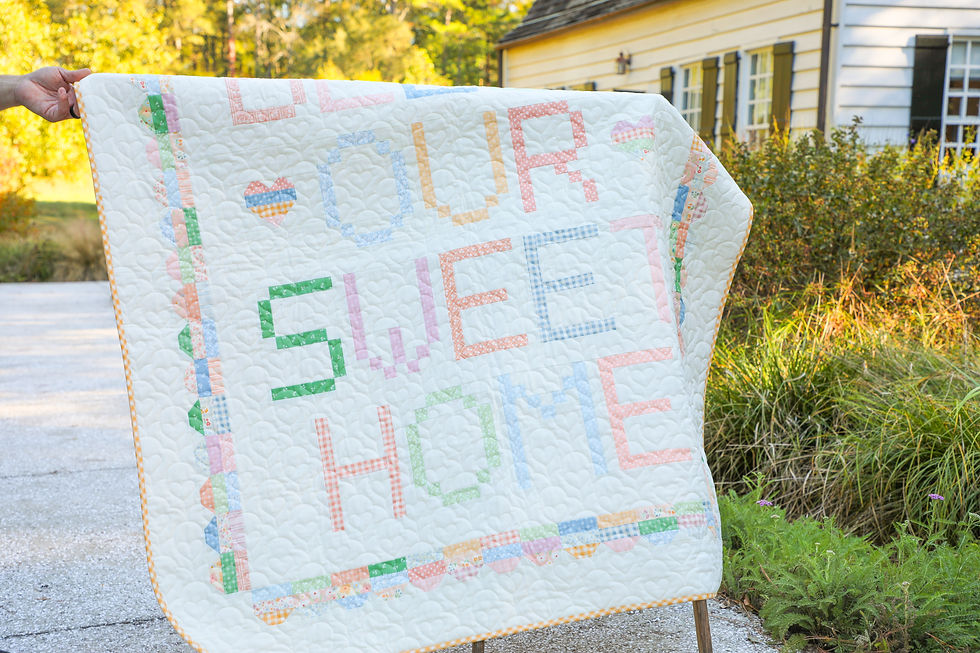 Thumbnail: Bless Our Sweet Home - Paper Pattern