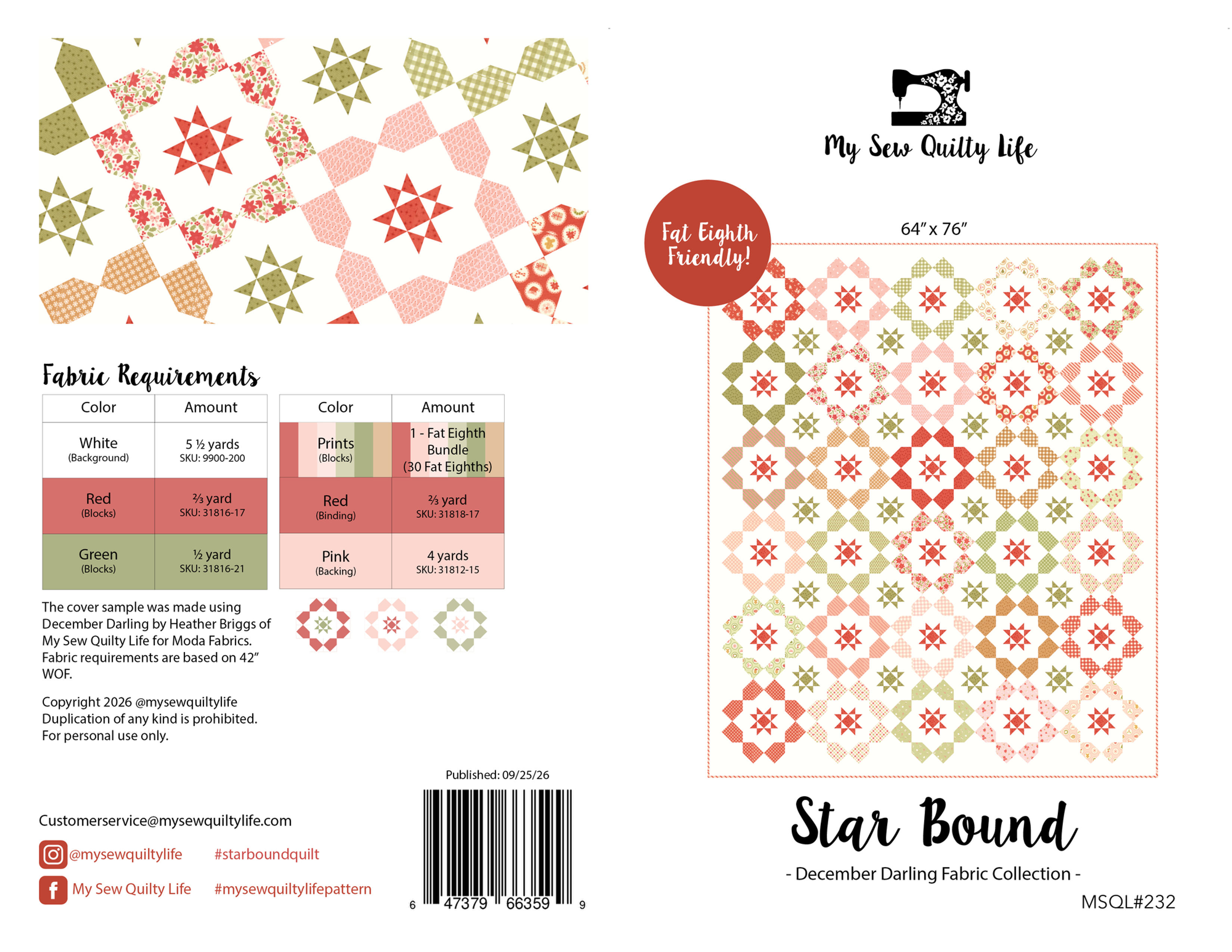 Star Bound - PDF Quilt Pattern