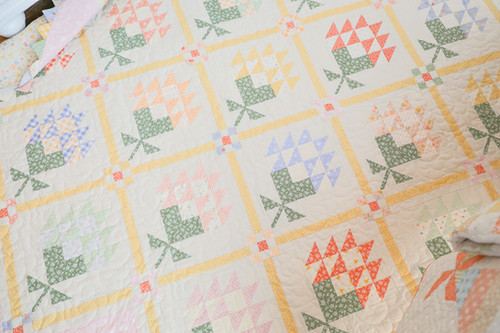 ジャケット・アウター rosymonster warmyflower quilting blanket Mayflowers Pastel Prairie Kit Moda - By My Sew Quilty Life